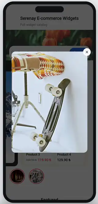Widget catalog demo 1
