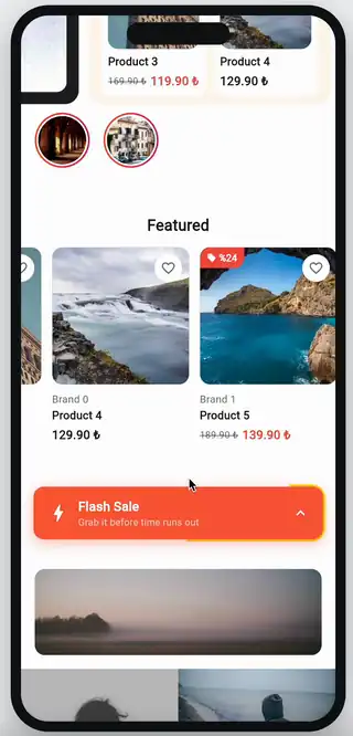 Widget catalog demo 2